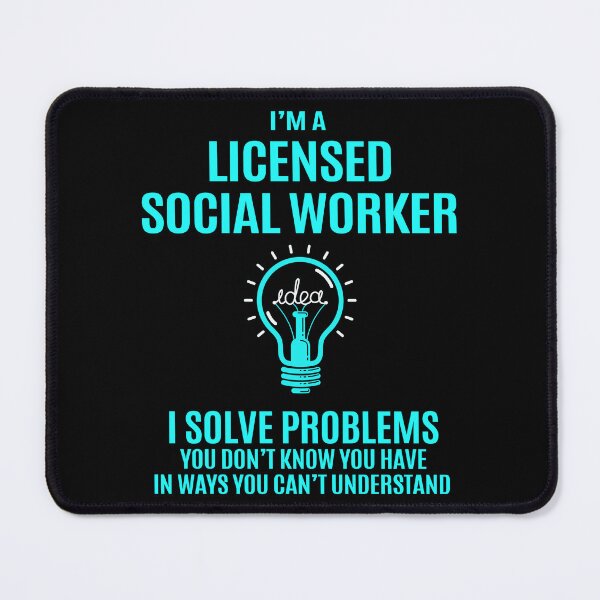 Item preview, Licensed Social Worker designed and sold by Streanin.