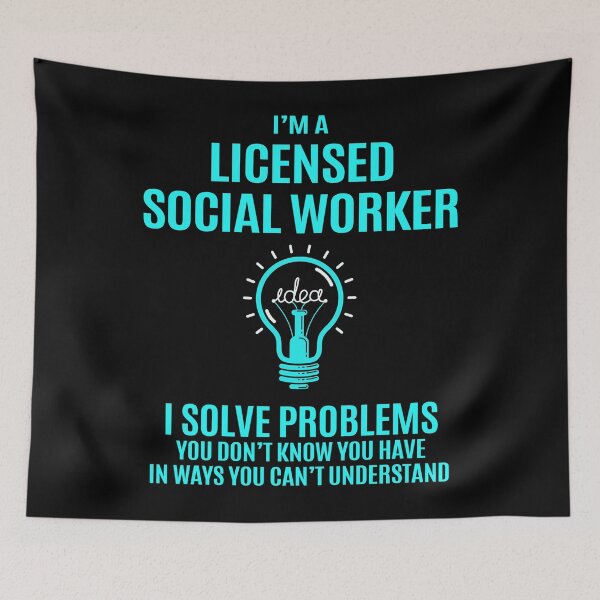 Item preview, Licensed Social Worker designed and sold by Streanin.