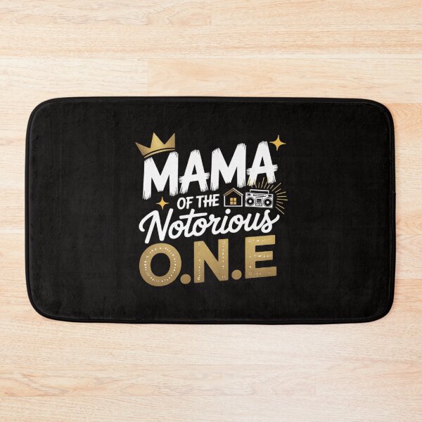 Item preview, Mama Of The Notorious One Old School Hip Hop 1st Birthday designed and sold by czechascheledu.