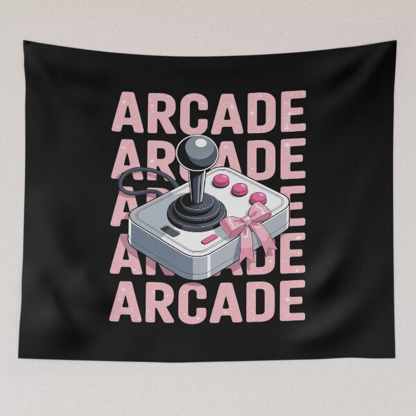 Item preview, Coquette Bow Arcade Player Gamer Video Gaming Girl Mom Pink designed and sold by HORIZBoutique.