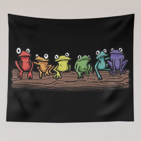 Item preview, Gay Frogs designed and sold by RottenAppleShop.