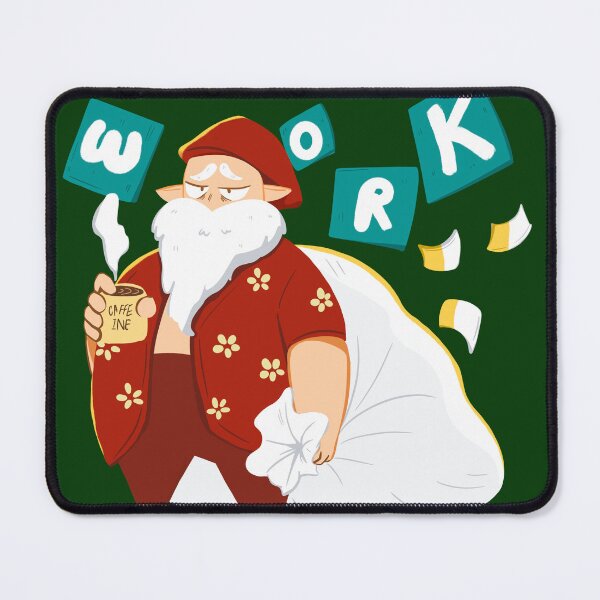 Item preview, Overworked Santa designed and sold by ZR.Ocean.