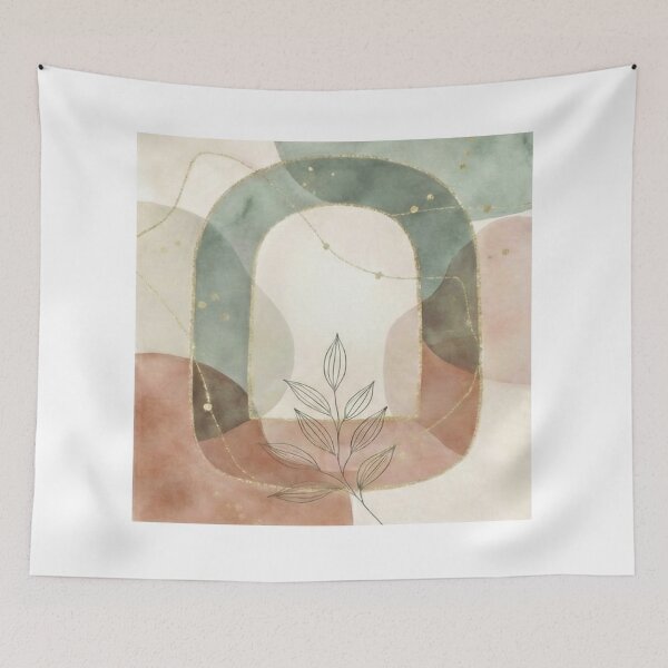Item preview, Abstract Botanical Arch Art | Minimalist Neutral designed and sold by Raja265.