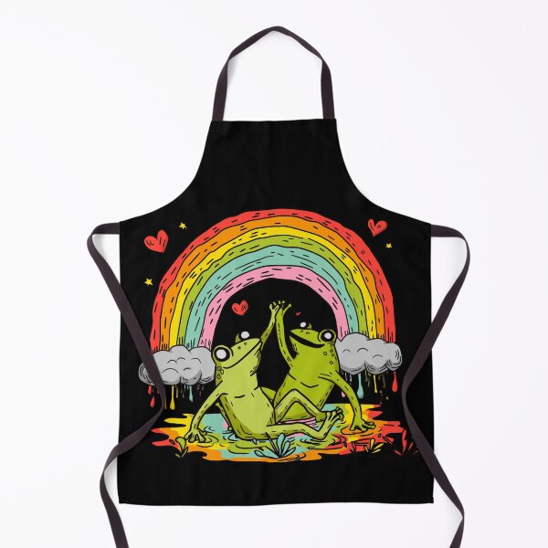 Item preview, Gay Frogs - Rainbow designed and sold by RottenAppleShop.