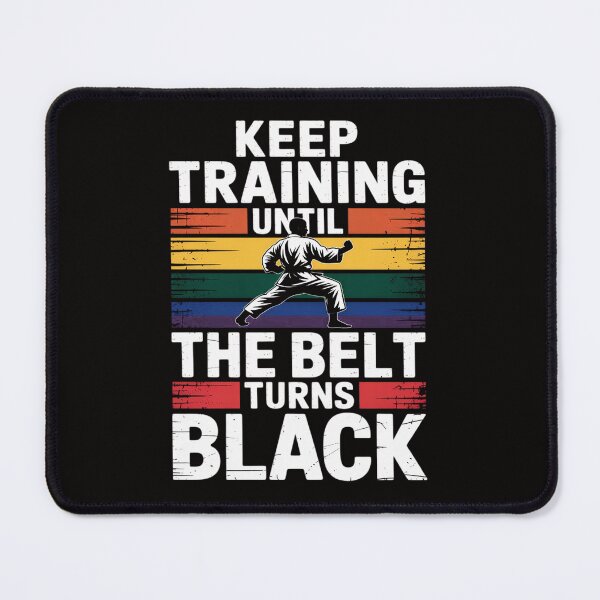Item preview, Karate Gifts Keep Training Until The Belt Turns Black Girls designed and sold by czechascheledu.