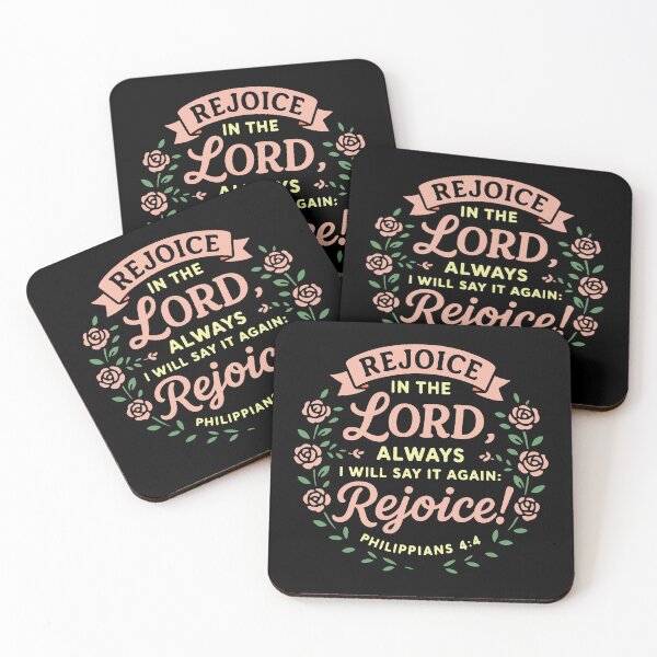 Item preview, Philippians 4:4 Rejoice in the Lord Always designed and sold by plushism.