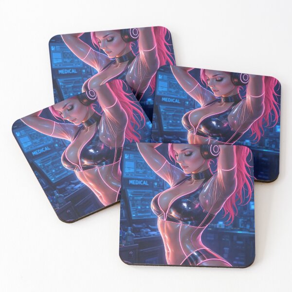 Item preview, Cathrynedelamont neon lined bikini designed and sold by CathryneDelamort.