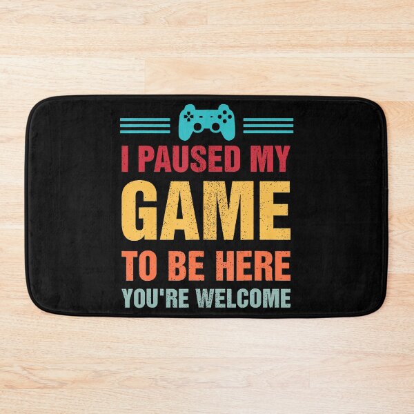 Item preview, I Paused My Game To Be Here n Boy Video Gamer designed and sold by keatnybolho.