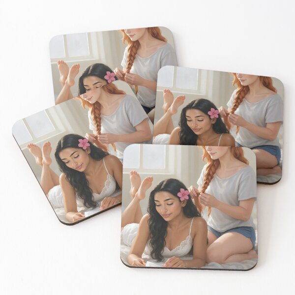 Item preview, Rowan x Shanti buddies in bed designed and sold by CathryneDelamort.
