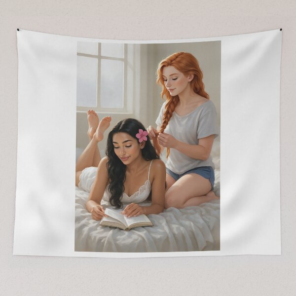 Item preview, Rowan x Shanti buddies in bed designed and sold by CathryneDelamort.
