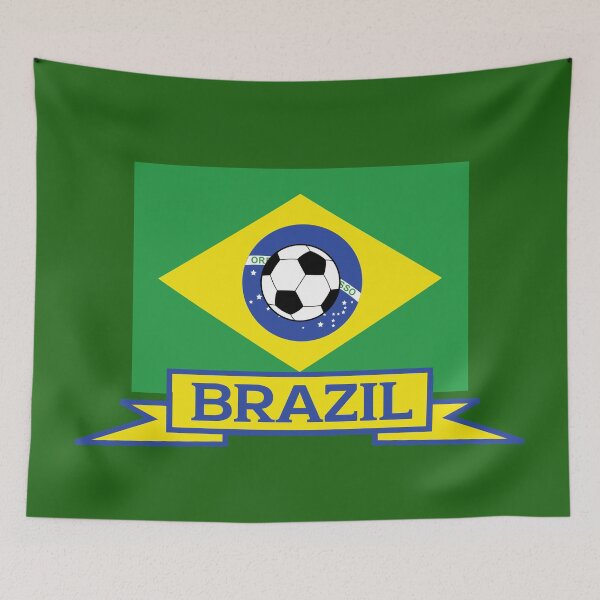 Item preview, Brazil soccer fans  designed and sold by Colorfulman.
