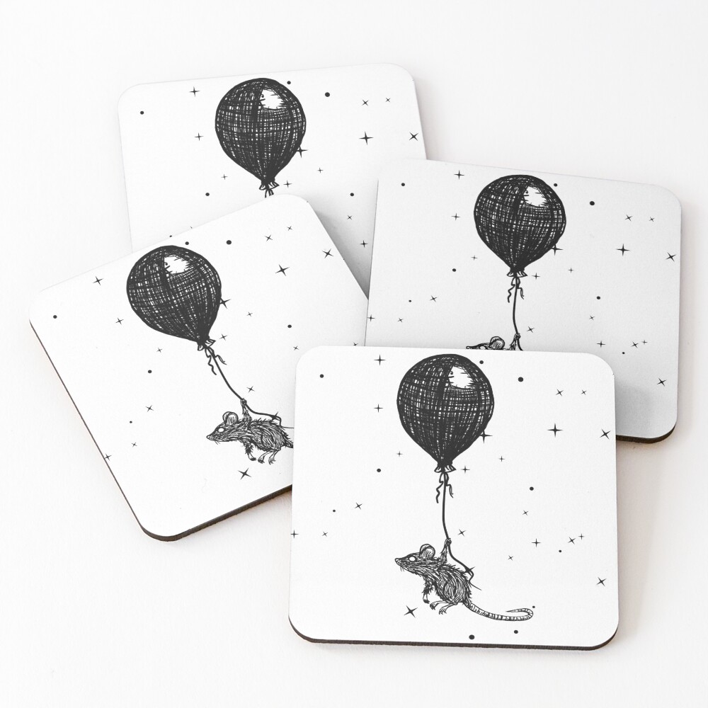 Item preview, Coasters (Set of 4) designed and sold by RottenAppleShop.