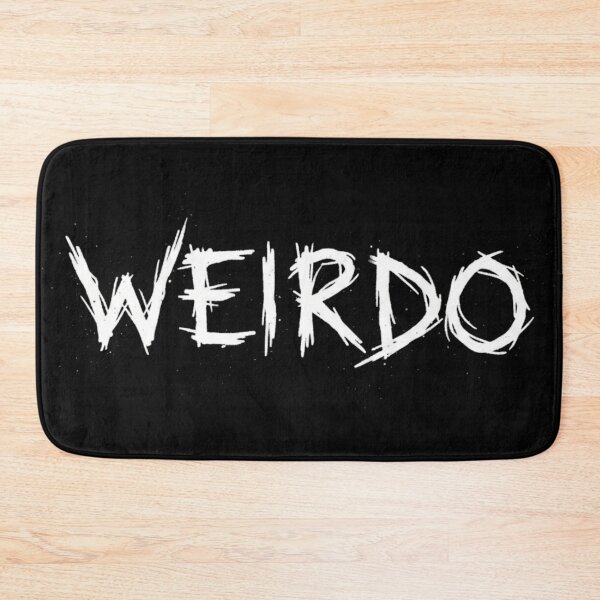 Item preview, WEIRDO– Funny Punk Emo Goth Heavy Metal designed and sold by Alexis Art Collection.