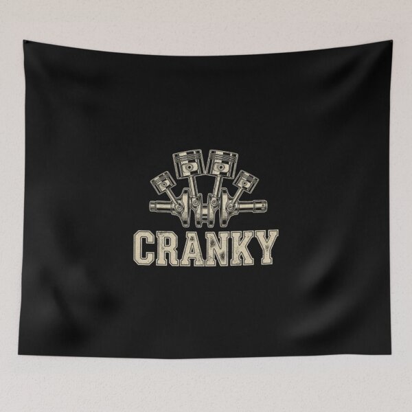 Item preview, Cranky Engine Piston Mechanic Humor designed and sold by PopStars1993.