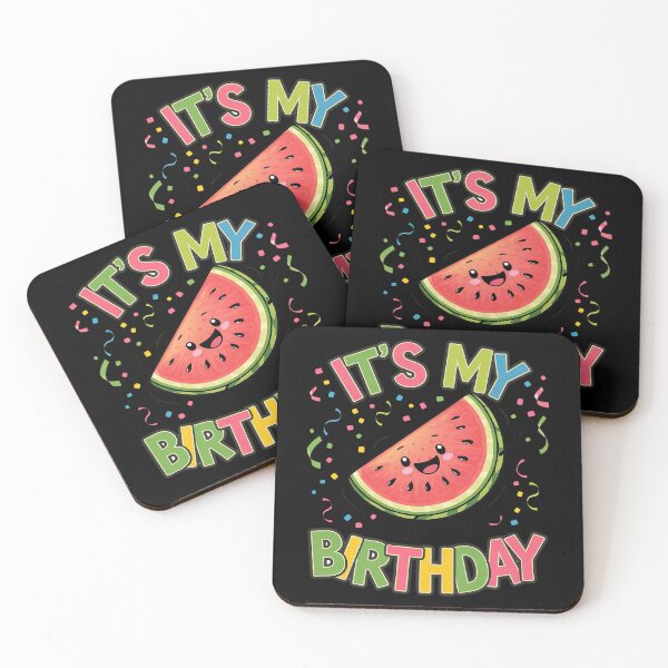 Item preview, Its My Birthday Watermelon designed and sold by catsdothingz.