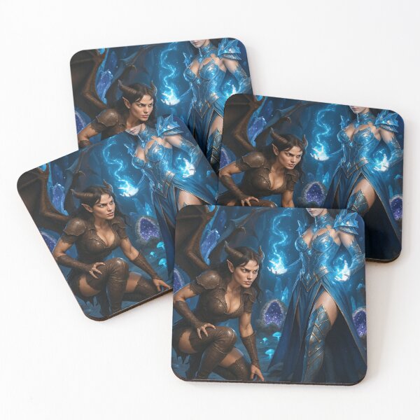 Item preview, Demoness x Sorceress buddies designed and sold by CathryneDelamort.