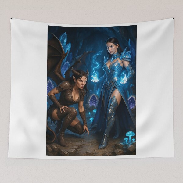 Item preview, Demoness x Sorceress buddies designed and sold by CathryneDelamort.