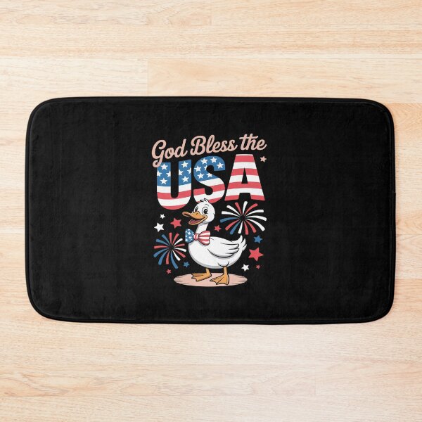 Item preview, Coquette Bow Mama Goose American Flag God Bless USA designed and sold by HORIZBoutique.