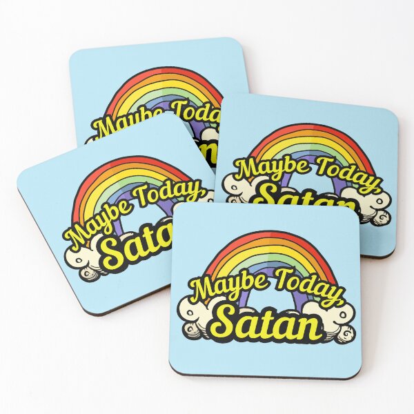 Item preview, Maybe Today Satan - Rainbow designed and sold by RottenAppleShop.