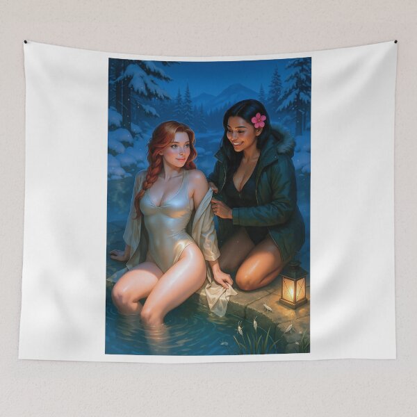 Item preview, Shanti x Rowan buddy winter night by lantern light designed and sold by CathryneDelamort.
