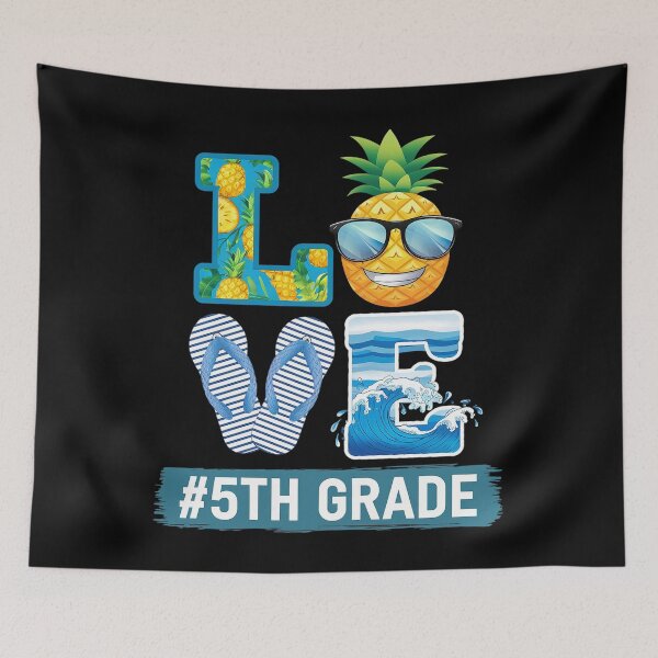Item preview, Love 5th Grade Pineapple Teacher Summer Back To School designed and sold by catsdothingz.