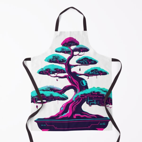Item preview, Cyberpunk Bonsai Glitch Garden designed and sold by SunkenCost.