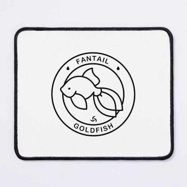Item preview, Fantail Goldfish Minimal Emblem designed and sold by Satoshy Atelier.