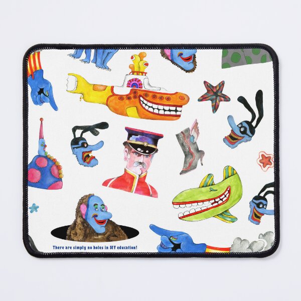 Item preview, Yellow submarine blue meanies bulldog sgt pepper Jeremy Hillary Lennon Mccartney designed and sold by Bokonah.
