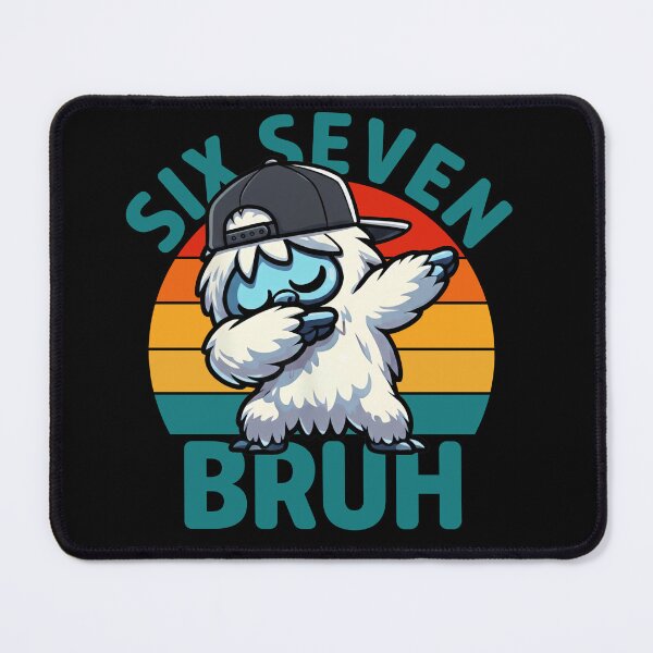 Item preview, Cool Yeti Dab Meme Six Seven Bruh 67 T-Shirt designed and sold by LashondaGreen89.