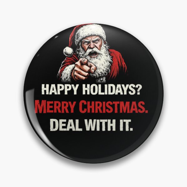Item preview, Merry Christmas. Deal With It. (Punk Santa Edition) designed and sold by DeclanEclectica.
