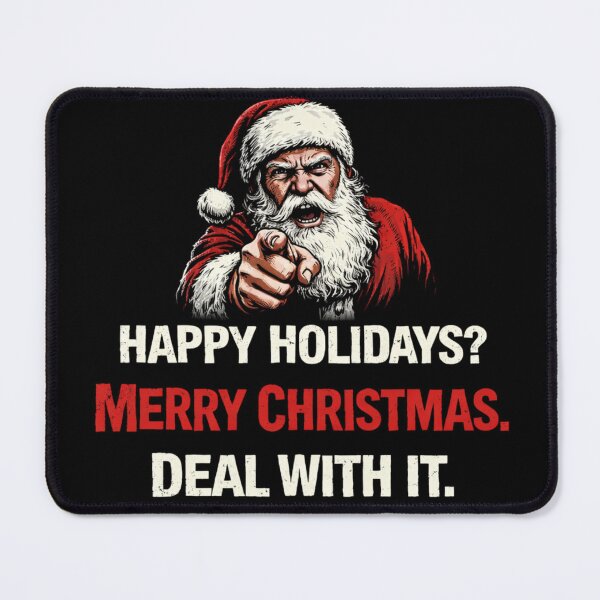 Item preview, Merry Christmas. Deal With It. (Punk Santa Edition) designed and sold by DeclanEclectica.