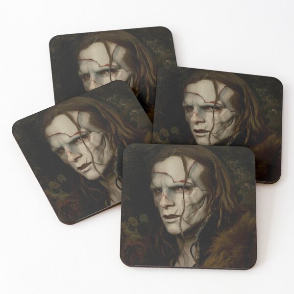 Item preview, Frankenstein Monster Portrait Poster - Dark Gothic Macabre Wall Art designed and sold by QuietLabel.