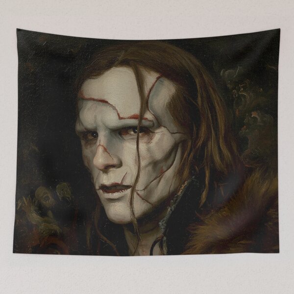 Item preview, Frankenstein Monster Portrait Poster - Dark Gothic Macabre Wall Art designed and sold by QuietLabel.