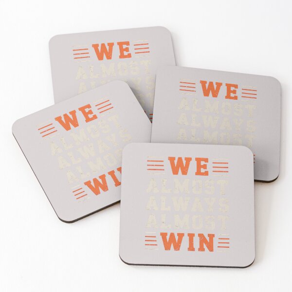 Item preview, Retro We Almost Always Almost Win Funny Football Lovers designed and sold by MabelWells.