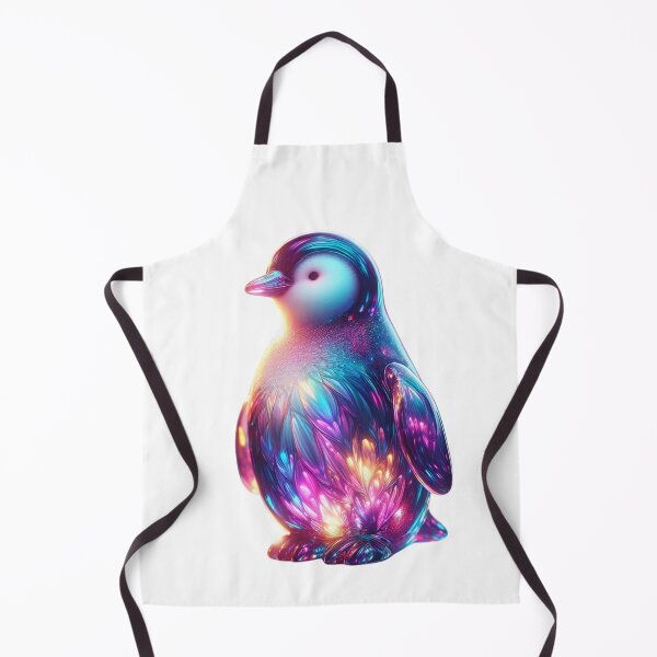 Item preview, Cute Glowing Crystal Penguin designed and sold by GloriousArtSKD.