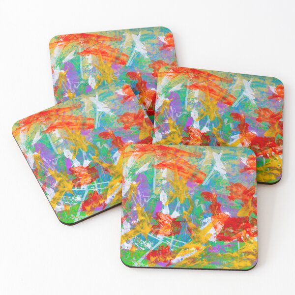 Item preview, 749. Abstract Expressionist Color Dance designed and sold by Veera Zukova.