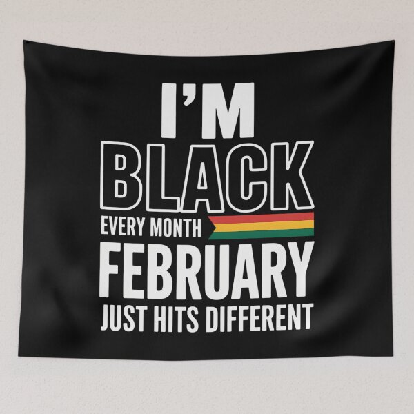 Item preview, Black Every Month Black History Month designed and sold by SyncSusscess.