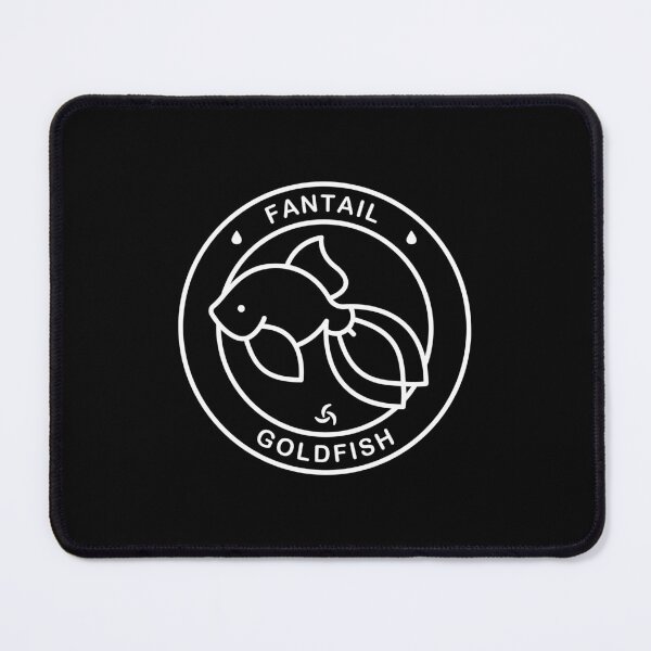 Item preview, Fantail Goldfish Minimal Emblem designed and sold by Satoshy Atelier.