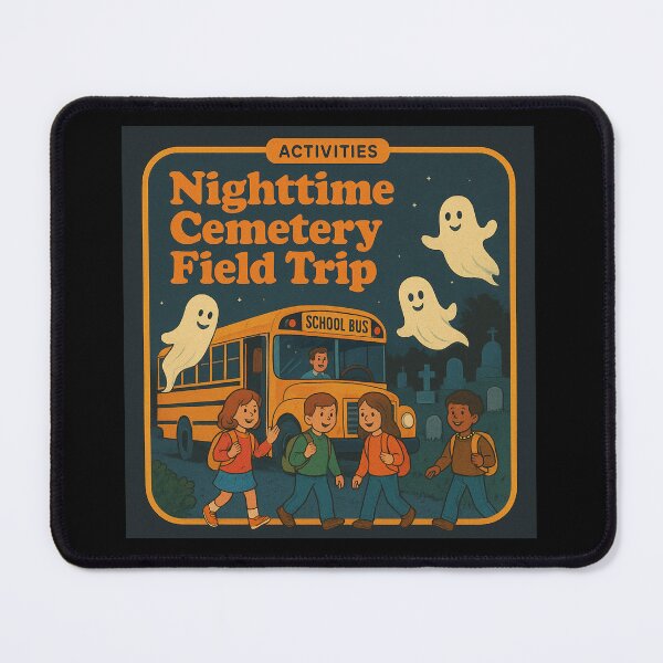 Item preview, Nighttime Cemetery Field Trip designed and sold by Rare Plus Apparel!.