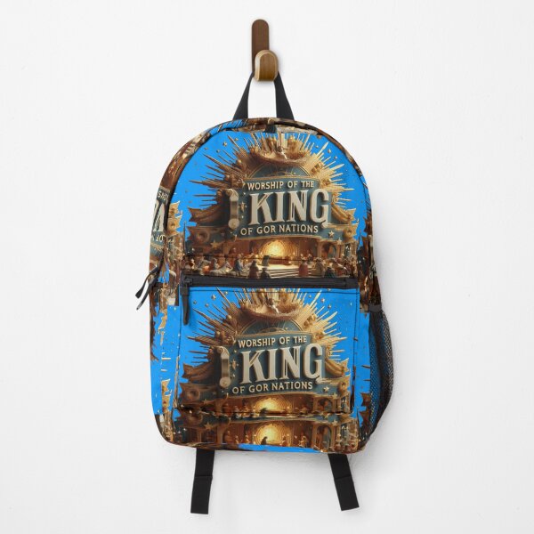 Item preview, Worship of the King of All Nations – 3D Nativity Adoration Label , designed and sold by PaintMeWorld.