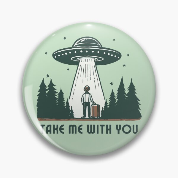 Item preview, Take Me With You - UFO designed and sold by RottenAppleShop.