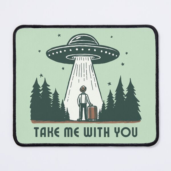 Item preview, Take Me With You - UFO designed and sold by RottenAppleShop.
