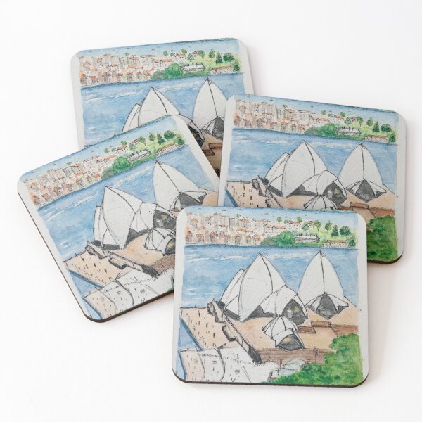 Item preview, Sydney Opera House Sketch designed and sold by Jasbindar Singh.
