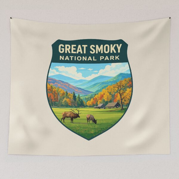 Item preview, Great Smoky Mountains National Park Sticker designed and sold by Gideon Emmerich.