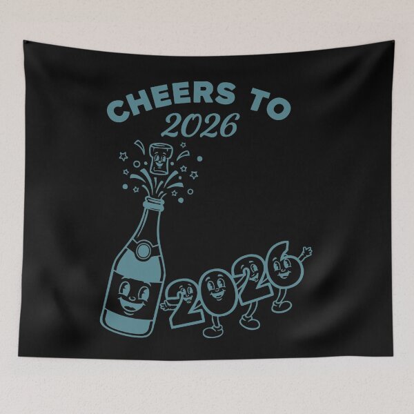 Item preview, Cheers To 2026 New Year's Eve Celebration designed and sold by LuminOrb.