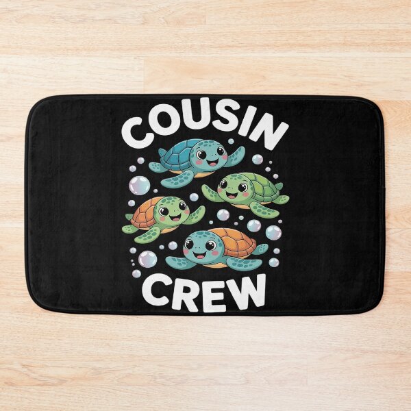 Item preview, Cousin Crew Sea Turtle Lovers World Turtle Day Party Squad designed and sold by FluoroWave.