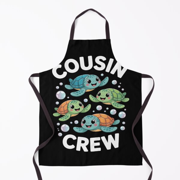 Item preview, Cousin Crew Sea Turtle Lovers World Turtle Day Party Squad designed and sold by FluoroWave.