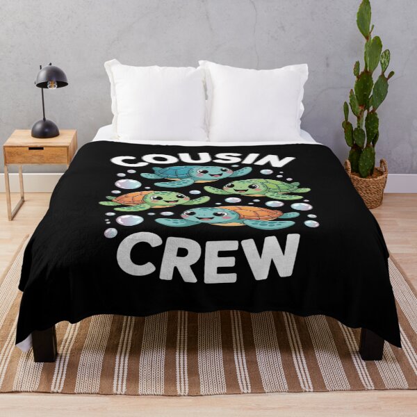 Item preview, Cousin Crew Sea Turtle Lovers World Turtle Day Party Squad designed and sold by FluoroWave.