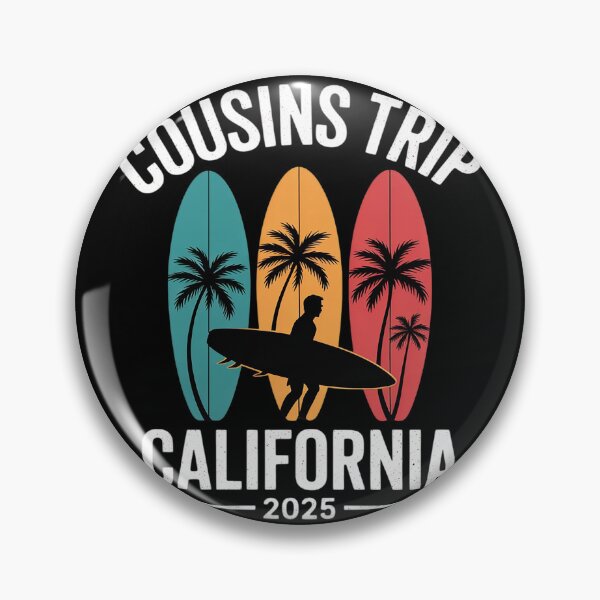 Item preview, Cousins Trip California 2025 Cousin Matching Vacay Mode designed and sold by FluoroWave.