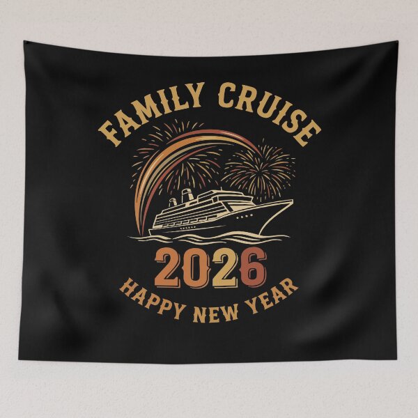 Item preview, Family Cruise 2026 Happy New Year Celebration designed and sold by LuminOrb.